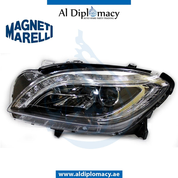 Left Headlight, Xenon, 710815079001 for Mercedes-Benz M Class W166 (2011-2019) models, Part Number MM-1668205459